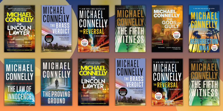 Lincoln Lawyer series of books in line