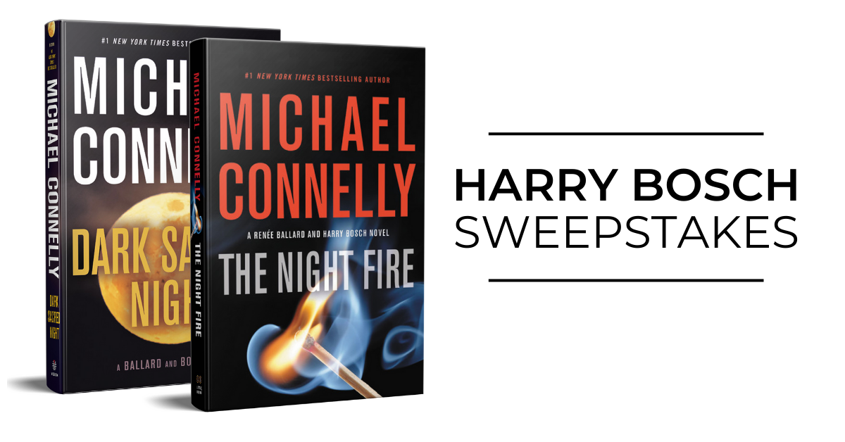 Michael Connelly Sweepstakes The Complete Harry Bosch Series Novel Suspects