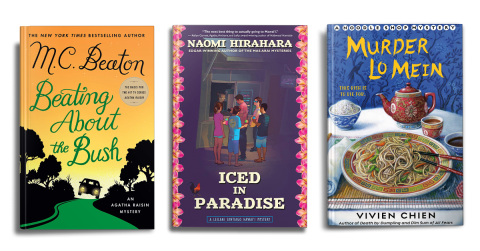 Mysteries by the Pun: 10 of the Best Cozy Mysteries of 2019 Novel Suspects Featured Image