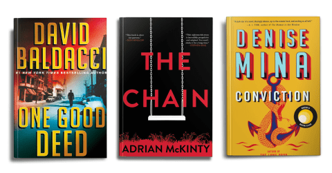 The Best Hardcover Thriller Novel 2020 Nominees Featured Image