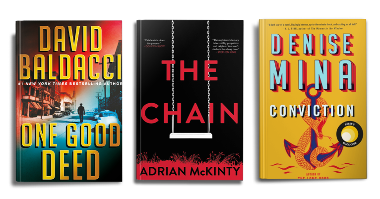 The Best Hardcover Thriller Novel 2020 Nominees Featured Image