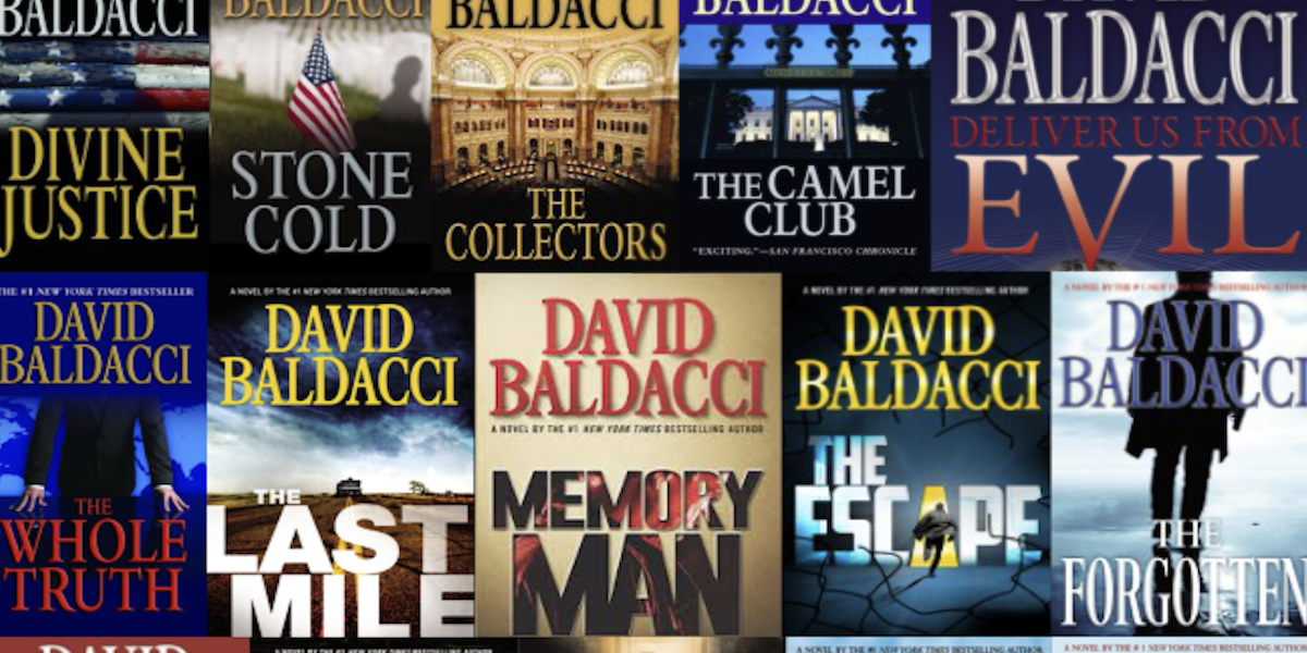 Every David Baldacci Thriller In One Place
