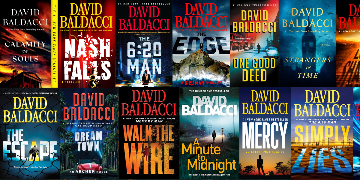 David Baldacci’s Best Books According To Goodreads Novel Suspects