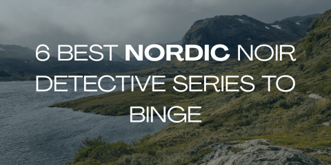 Nordic landscape with title overtop