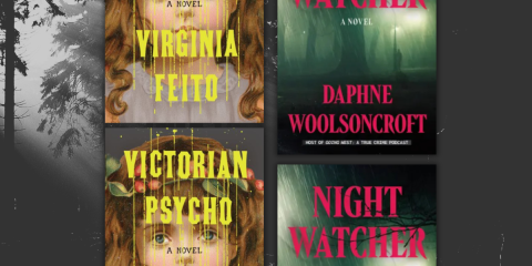 Victorian Psycho by Virginia Feito and Nightwatcher by Daphne Woolsoncroft