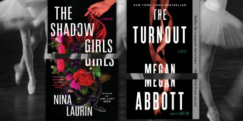 Ballet Thriller Book Covers: The Shadow Girls and The Turnout.