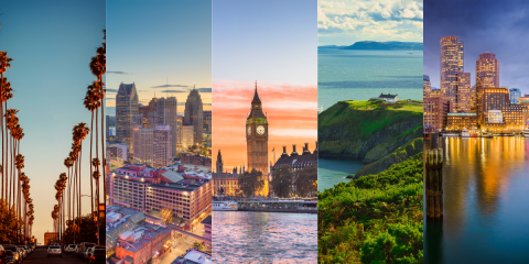 5 featured locations from the article