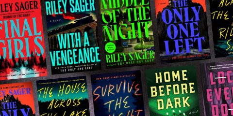 Every Riley Sager mystery and thriller book covers.