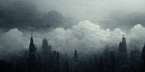 Gothic cityscape