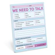 We Need To Talk Nifty Note – Memo Checklist Pad